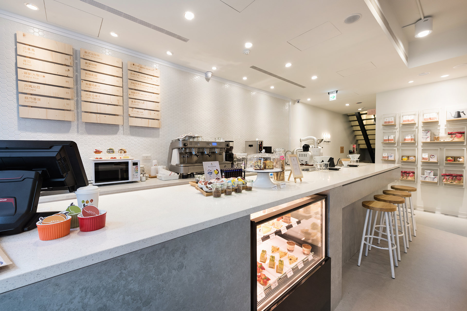 櫻桃計畫咖啡館吧台照片